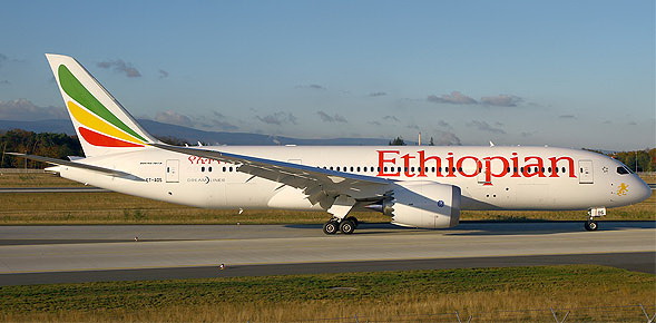 Ethiopian Airlines receives 7th Boeing 787 Dreamliner