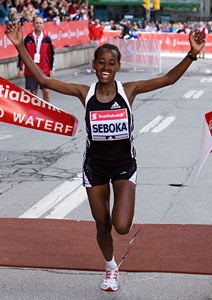 Ethiopian Mulu Seboka wins Toronto’s Scotia Bank Marathon
