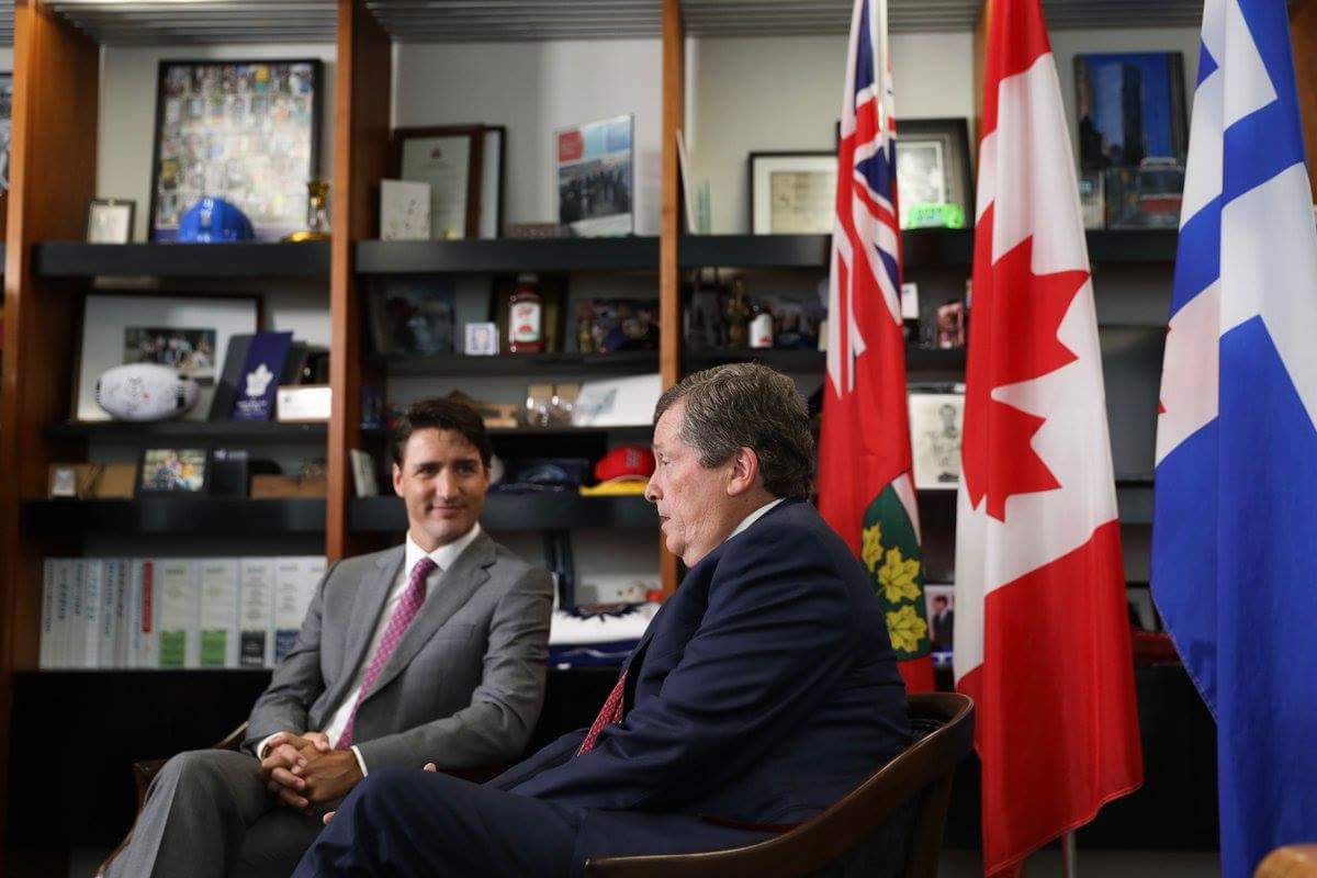 ጠቅላዩ ቶሮንቶ ናቸው የስደተኞች ጉዳይ ዋነኛ ኣጀንዳ ነበር :: The prime Minister visited Toronto.