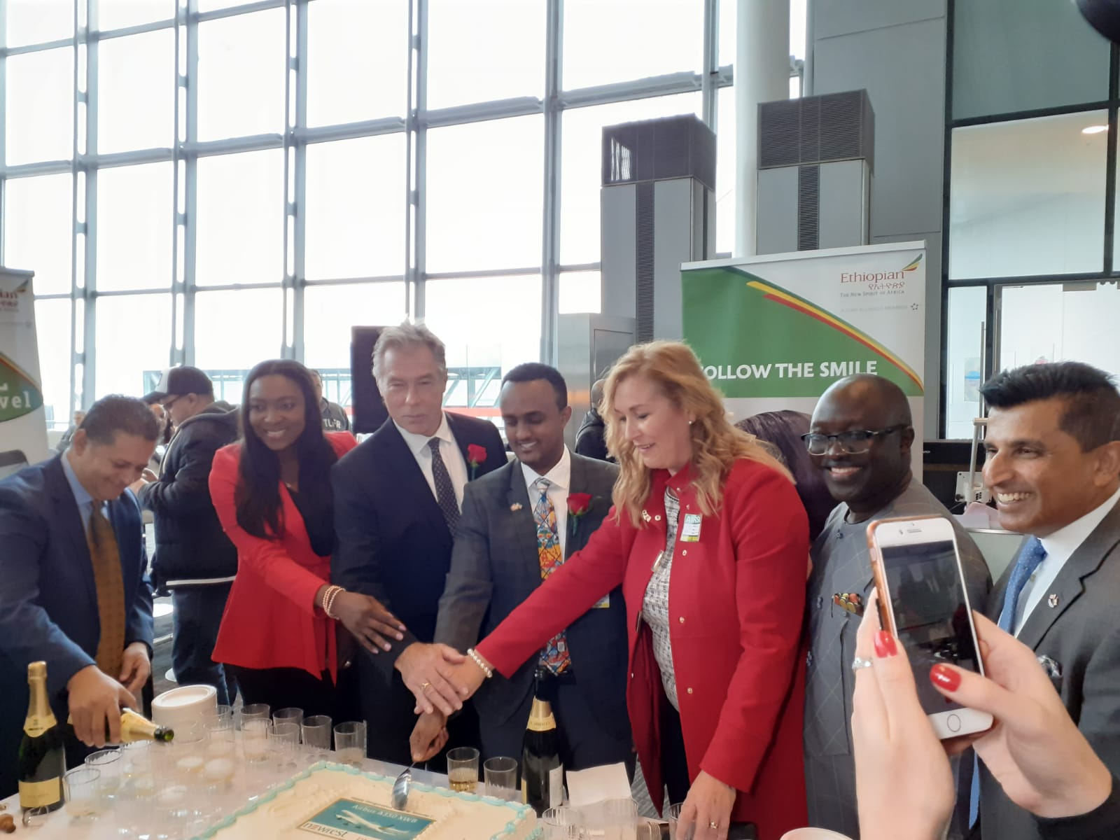 Ethiopian Airlines Debuts Air Bus A 350  Toronto Flight