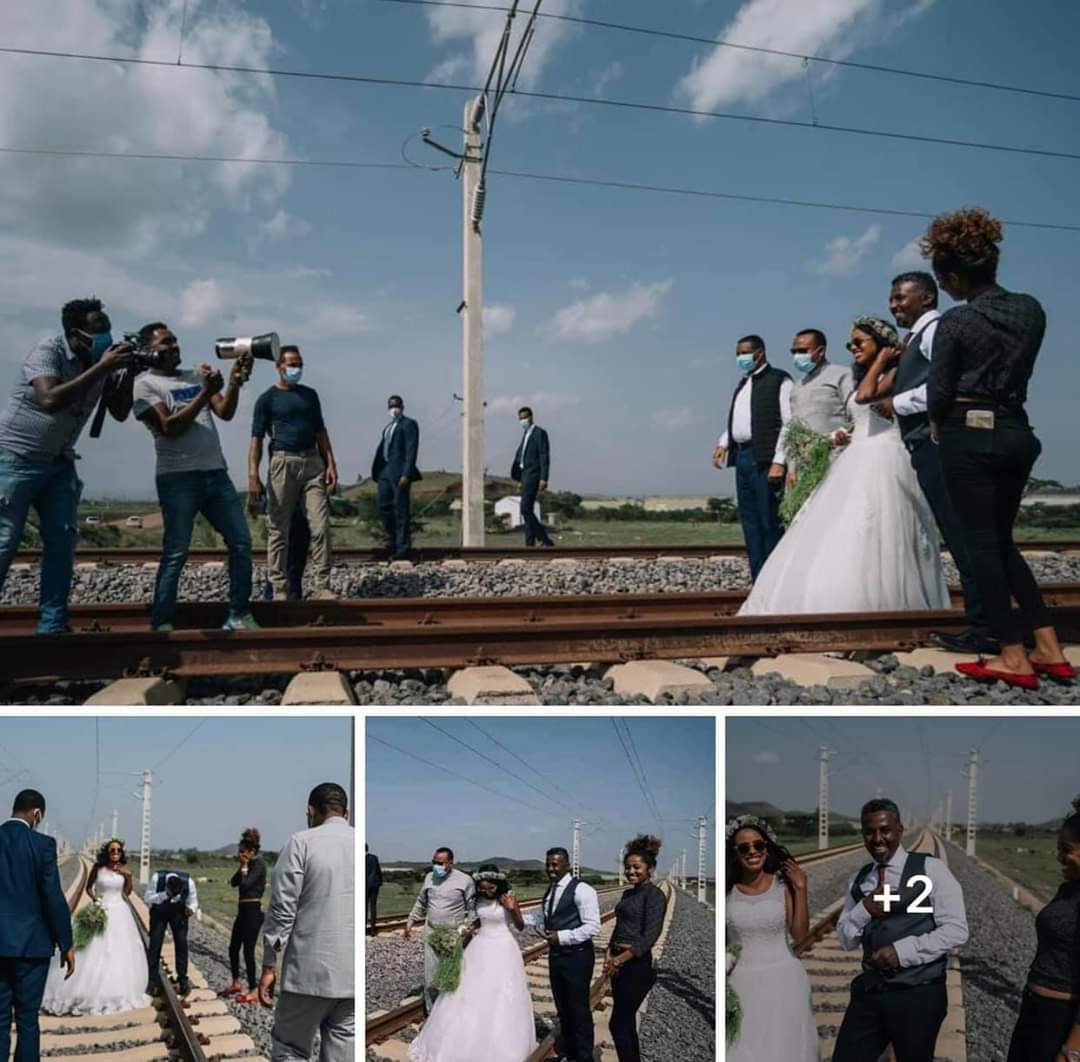 Ethiopian Prime Minister Abiy surprised A Bride and Groom