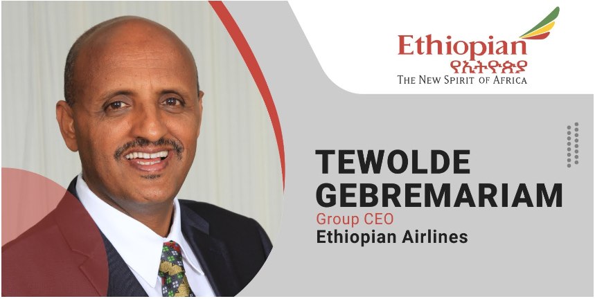 Ethiopian Airlines CEO TewoldeGebremariam Retires for Health Reasons