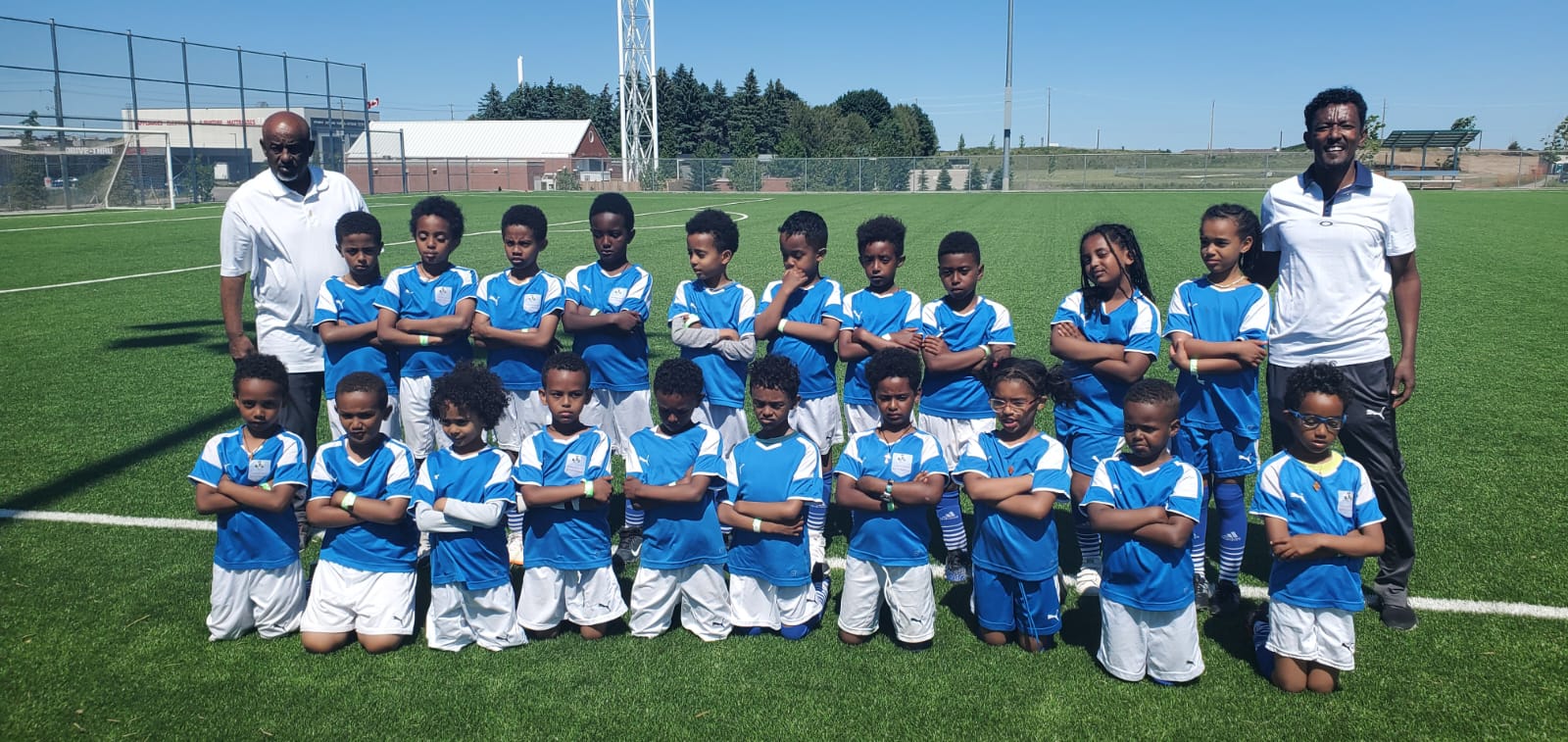 Ashenafi Soccer Academy and Kitchener Ethio- KW Played Friendly Match
