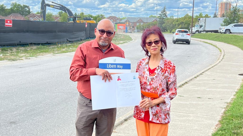 A street in Toronto Has been Named after an Ethiopian Canadian community champion