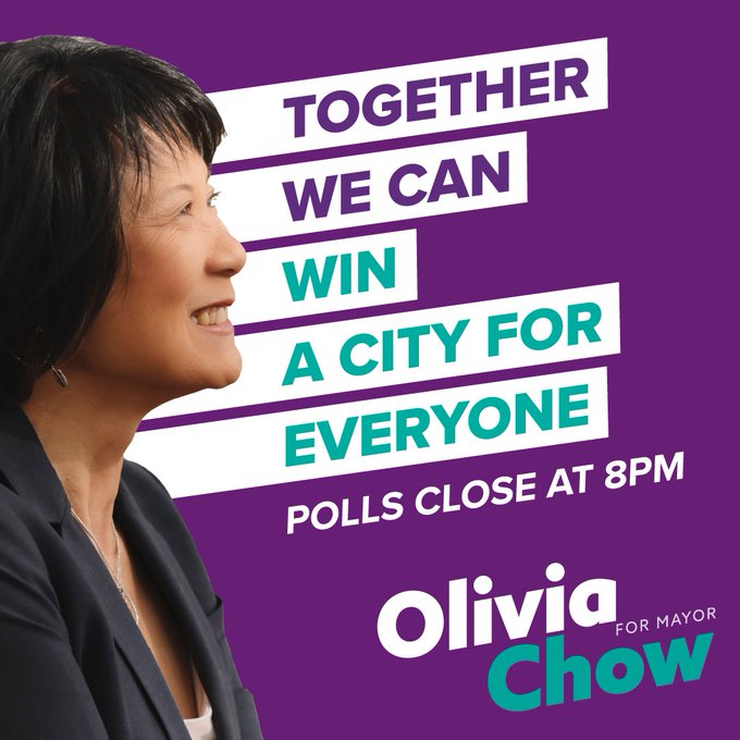 Olivia Chow elected as the Mayor of Toronto .